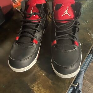 Kids Black and Red Jordan’s